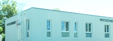 Gebäude der Physiotherapie in Saalfeld